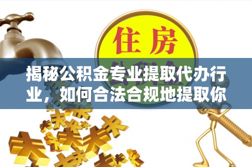 禄劝揭秘公积金专业提取代办行业，如何合法合规地提取你的公积金