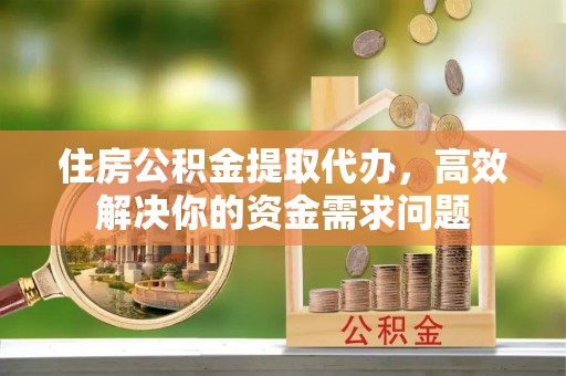 禄劝住房公积金提取代办，高效解决你的资金需求问题