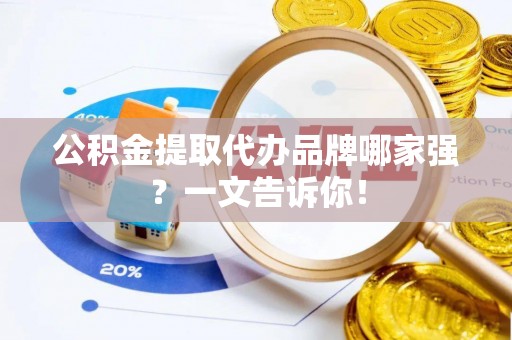 禄劝公积金提取代办品牌哪家强？一文告诉你！